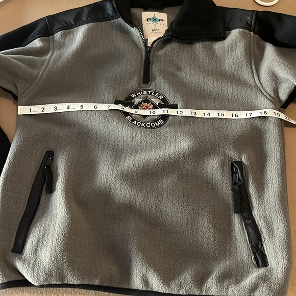 EXP DESIGNS BY LAGO APPAREL WHISTLER BLACKCOMB FLEECE 1/4 ZIP PULLOVER - Size S - Picture 6 of 8